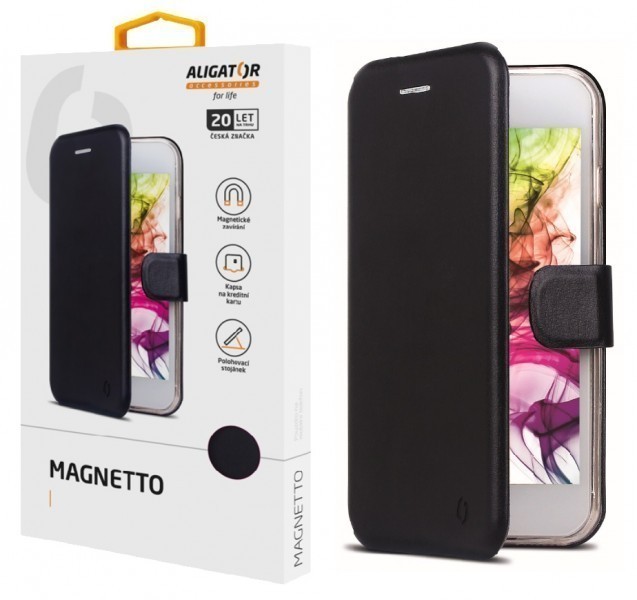 Pouzdro ALIGATOR Magnetto Xiaomi Redmi Note 11S, Black