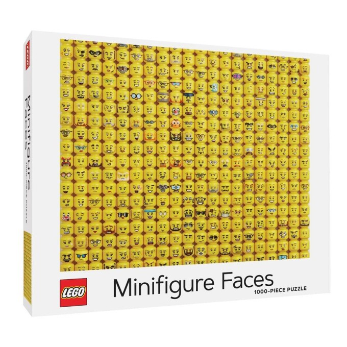 Chronicle Books Puzzle LEGO® Obličeje minifigurek 1000 dílků