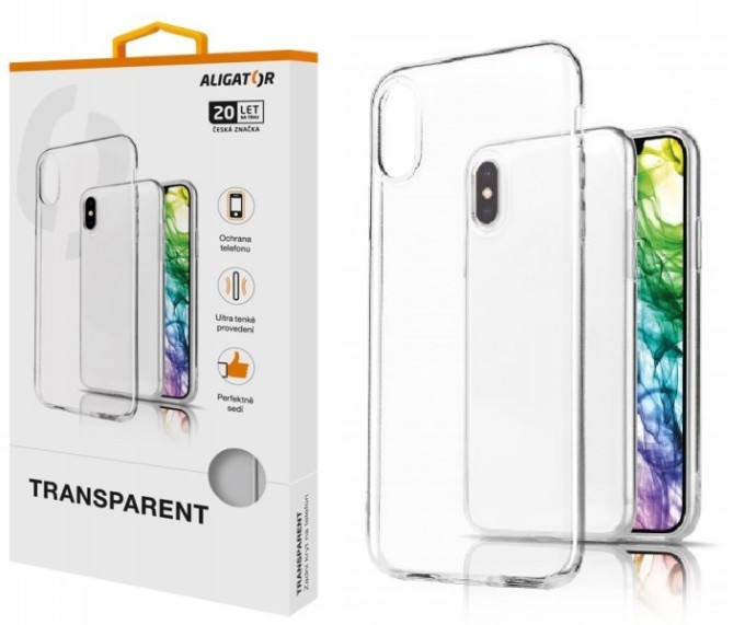 Pouzdro TRANSPARENT ALIGATOR Xiaomi Redmi Note 12 4G