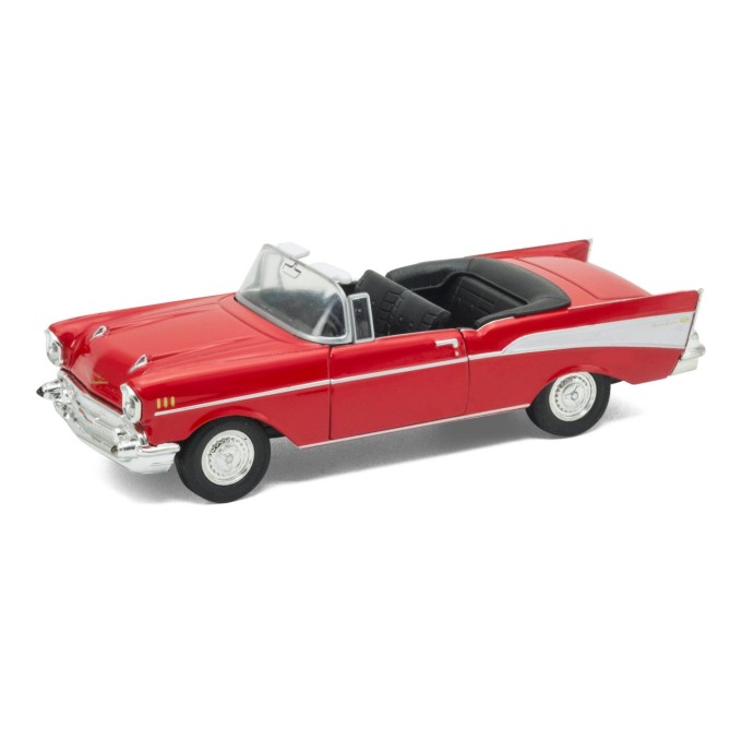 Welly Chevrolet Bel Air (1957) 1:34 kabriolet červený