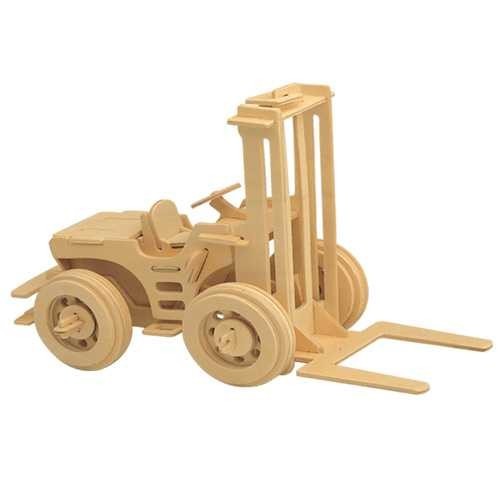 Woodcraft Dřevěné 3D puzzle vysokozdvižný vozík