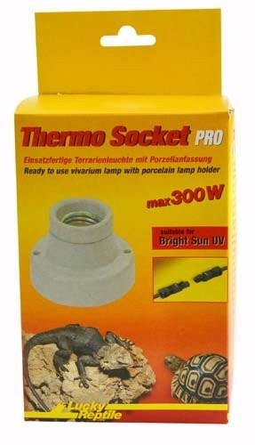 Lucky Reptile Thermo Socket PRO Rovný držák s konektorem