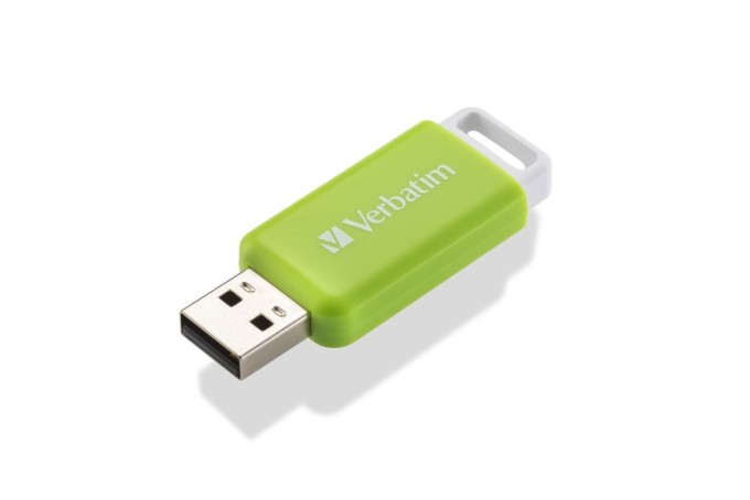 32GB USB Flash 2.0 DataBar zelený Verbatim