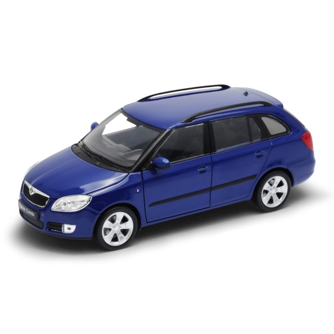 Welly Škoda Fabia Combi II (2009) 1:24 modrá