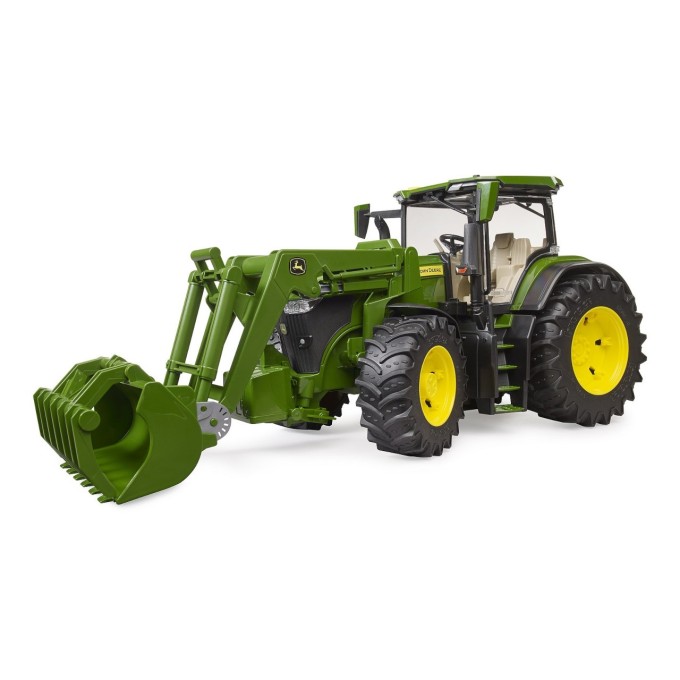 Bruder Traktor John Deere 7R 350 s čelním nakladačem