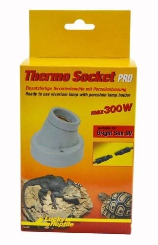 Lucky Reptile Thermo Socket PRO Zahnutý držák s konektorem