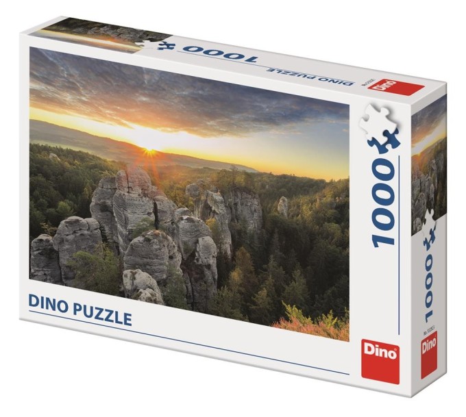 Dino Puzzle Skalnaté stěny 1000 dílků