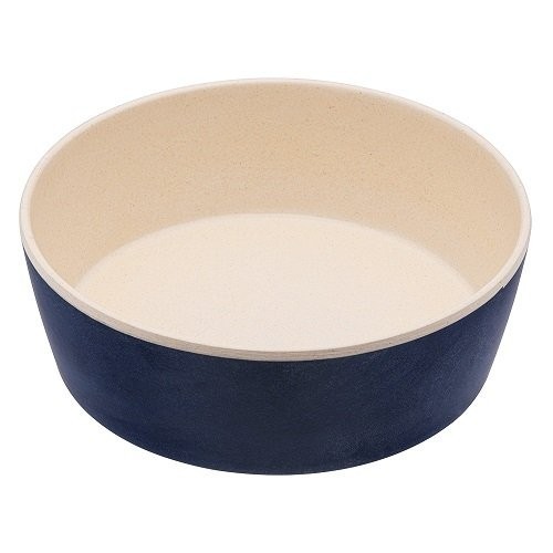 Miska pro psa, BecoBowl - Bambusová-midnight-blue-L