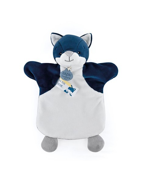 Doudou Plyšový maňásek vlk 25 cm