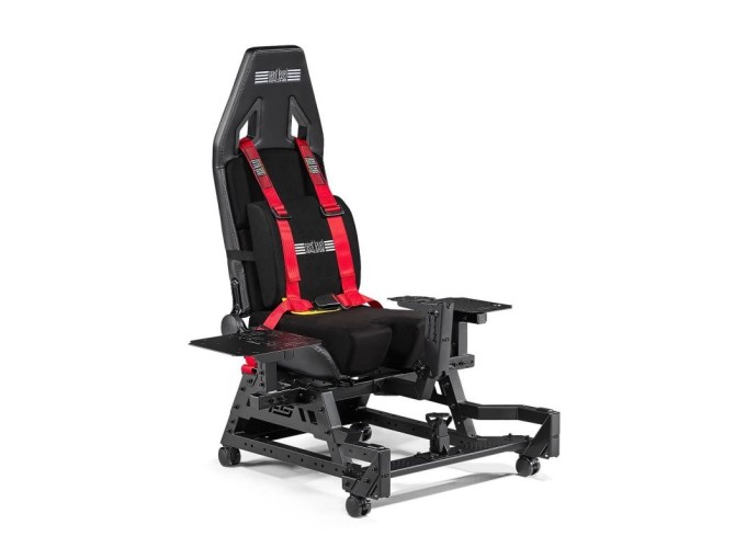 Next Level Racing Flight Seat Pro, letecká sedačka