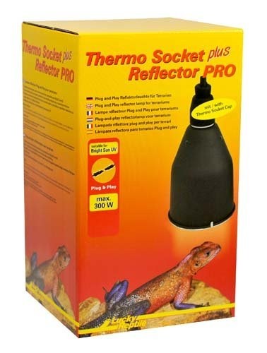 Lucky Reptile Thermo Socket plus Reflector "Plug and Play" Velký s konektorem V.25 x ø14 cm