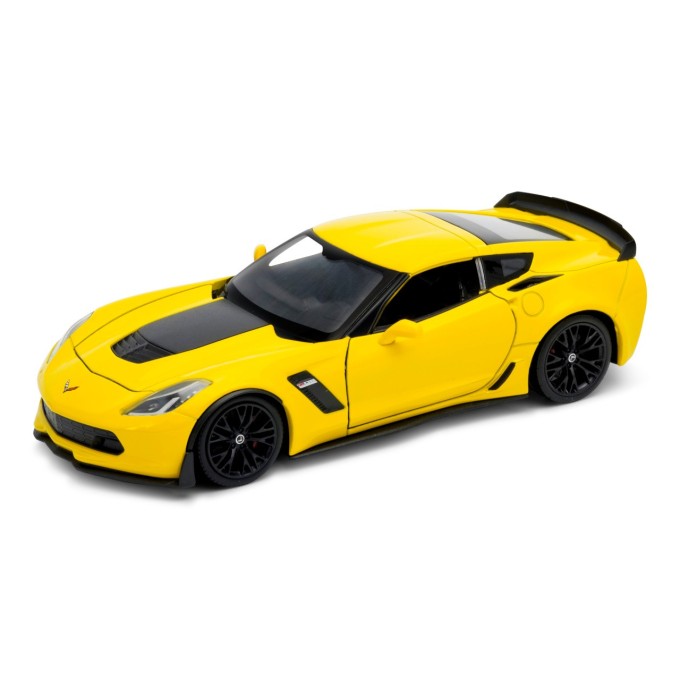 Welly Chevrolet Corvette Z06 (2017) 1:24 žlutá