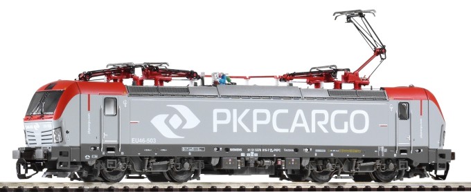 Piko Elektrická lokomotiva Vectron BR 193 s 4 pantografy PKP Cargo VI - 47384