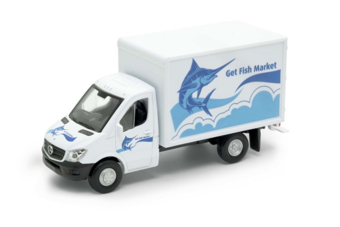 Welly Mercedes-Benz Sprinter Cargo Box 1:34