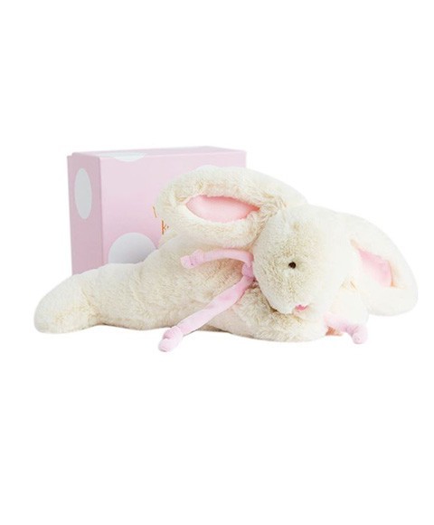 Doudou Plyšový králíček pink 30 cm