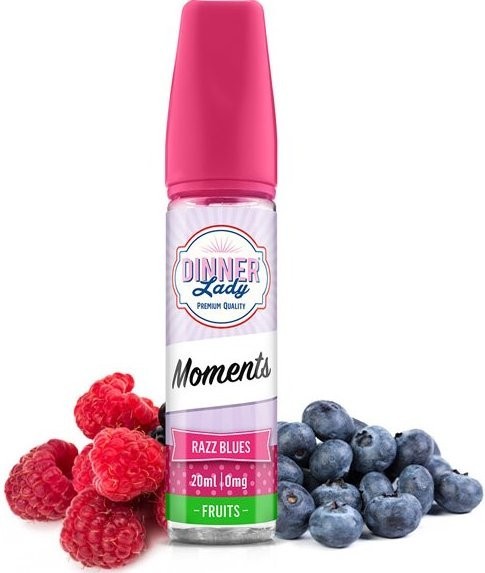 Příchuť Dinner Lady Moments 20ml Razz Blues