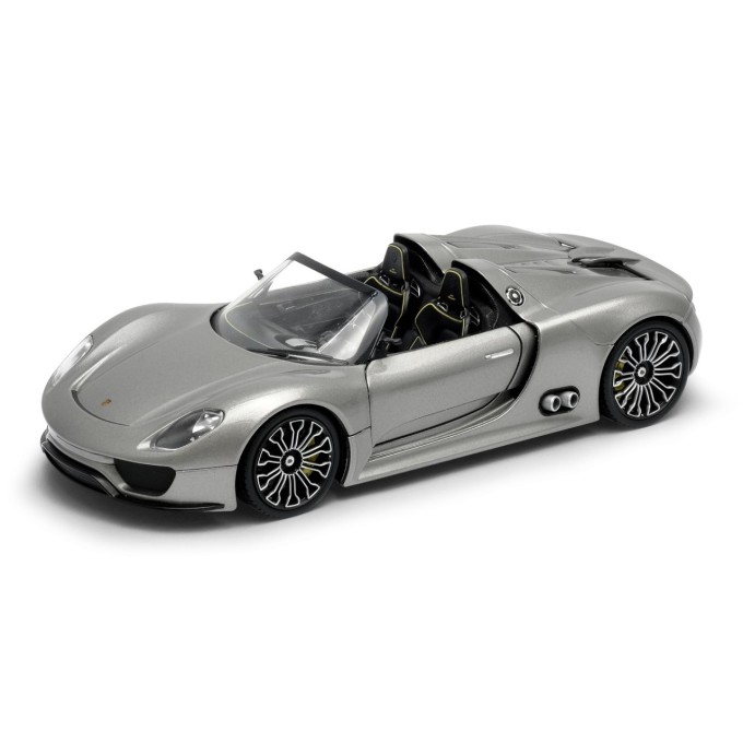 Welly Porsche 918 Spyder (concept) 1:24 šedé