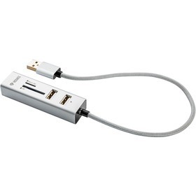 YENKEE YHC 101SR USB COMBO HUB+čtečka