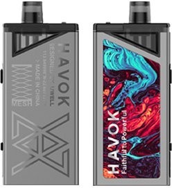 Uwell Havok V1 1800 mAh Stříbrná 1 ks