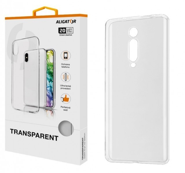 Pouzdro TRANSPARENT ALIGATOR Xiaomi Mi 9T