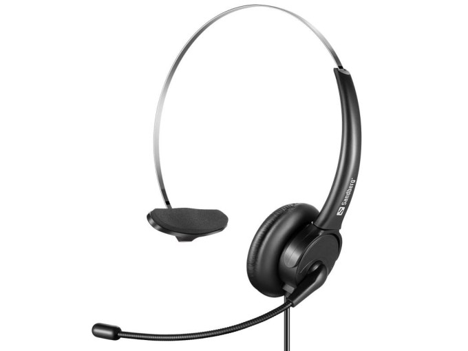 Sandberg PC sluchátka USB Office Headset Mono