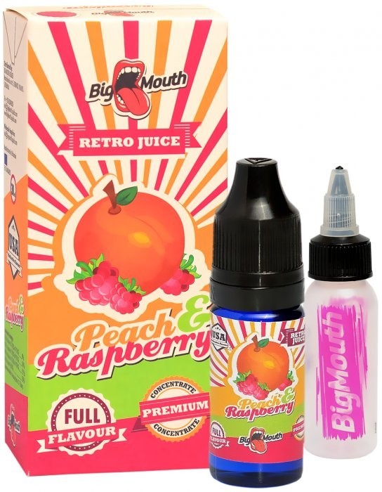 Big Mouth RETRO Peach and Raspberry 10ml