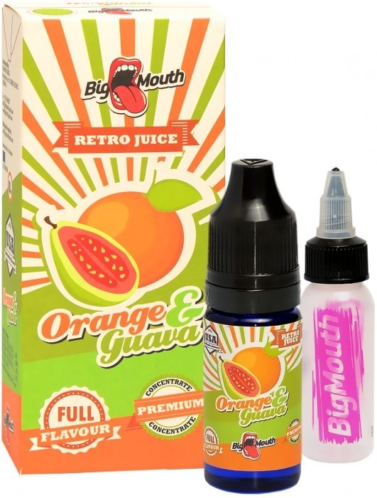 Big Mouth RETRO Pomeranč a guava 10ml