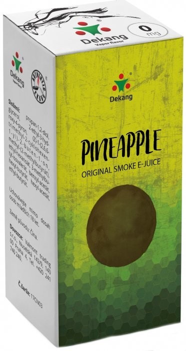 Liquid Dekang Pineapple (Ananas) 10ml - 0mg