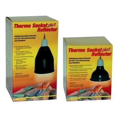 Lucky Reptile Thermo Socket plus Reflector Malý, V.17 x ø14 cm