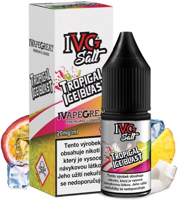 Liquid IVG SALT Tropical Ice Blast 10ml - 20mg