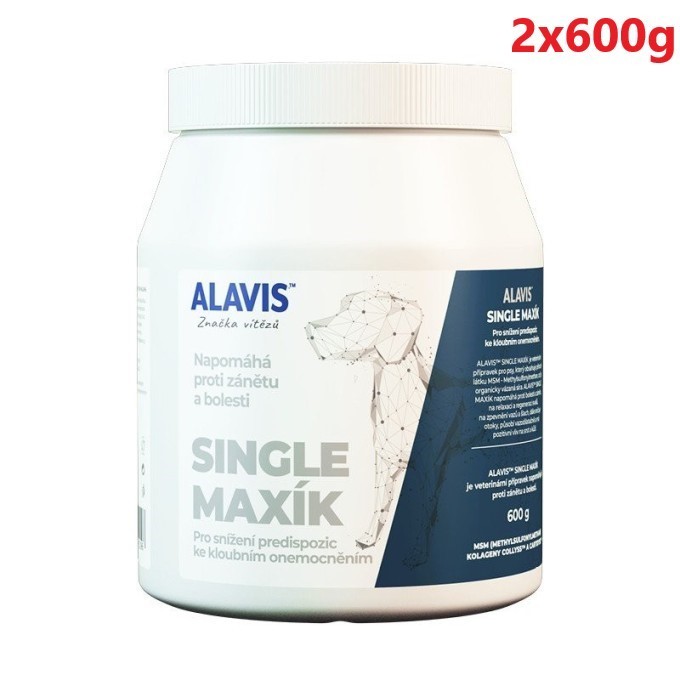 ALAVIS Single Maxík 2x600g