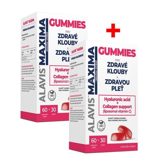 ALAVIS MAXIMA Gummies 1+1 60tab+30kap.