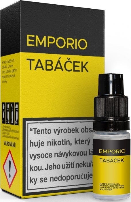 Liquid EMPORIO Tabáček 10ml - 18mg