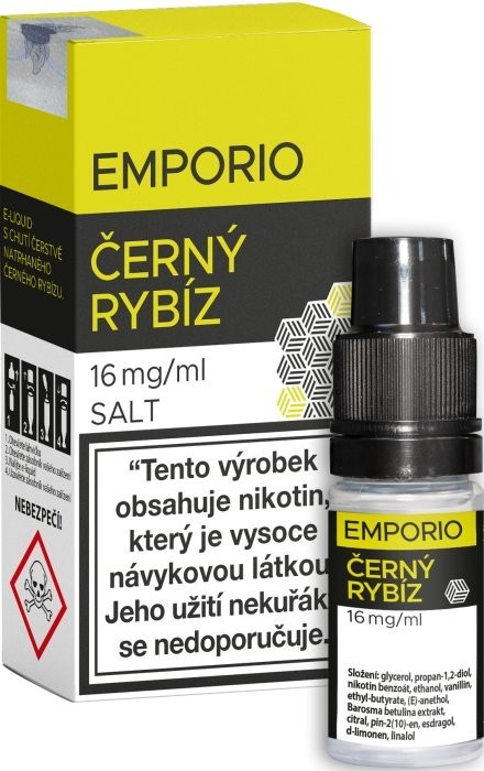 Liquid EMPORIO SALT Černý Rybíz 10ml - 16mg