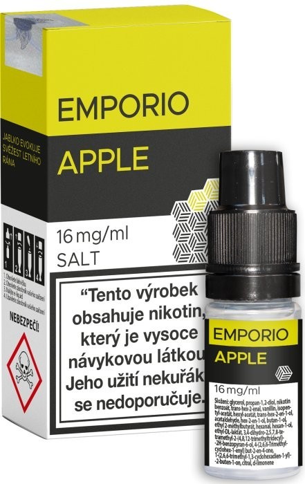 Liquid EMPORIO SALT Apple 10ml - 16mg (Jablko)