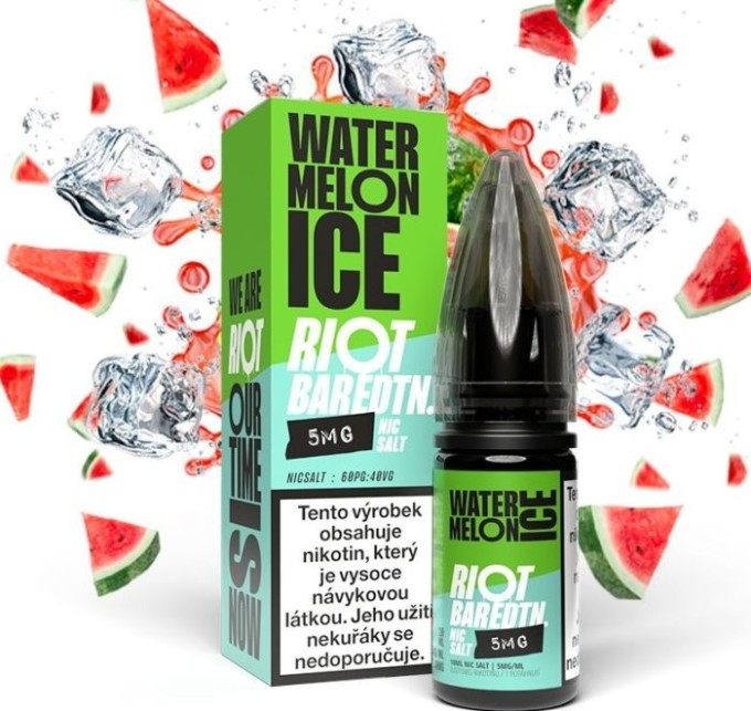 Liquid Riot BAR EDTN Salt Watermelon Ice (Ledový vodní meloun) 10ml-10mg