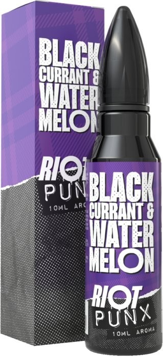 Příchuť Riot Squad PUNX S&V 10ml Blackcurrant & Watermelon (Černý rybíz a vodní meloun)