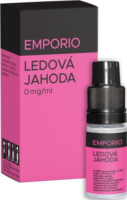 Liquid EMPORIO Ledová Jahoda 10ml - 0mg