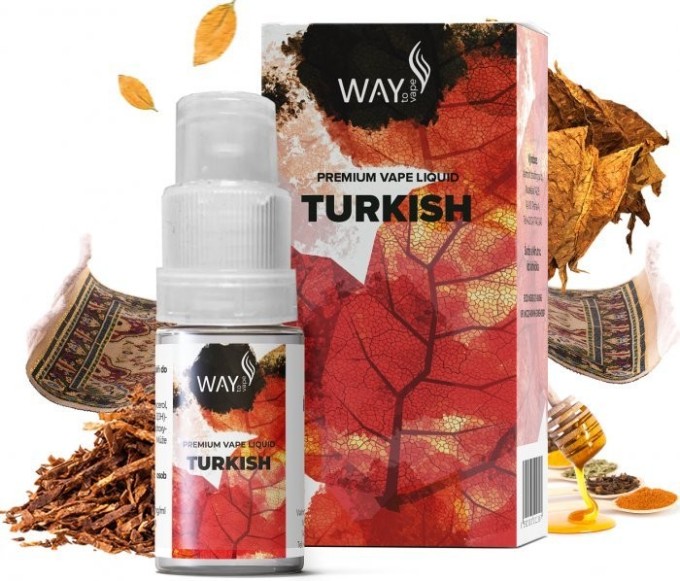 Liquid WAY to Vape Turkish 10ml-0mg