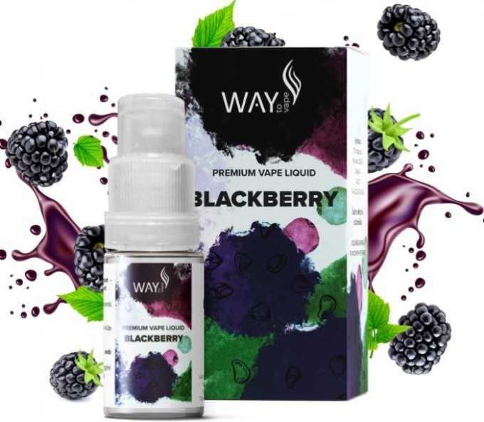 Liquid WAY to Vape Blackberry 10ml-0mg