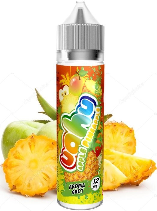 Příchuť UAHU Shake and Vape 12ml Apple Pineapple