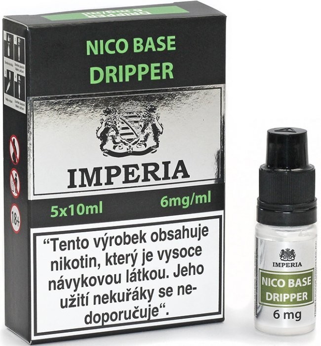 Nikotinová báze IMPERIA Dripper PG30-VG70 5x10ml-6mg