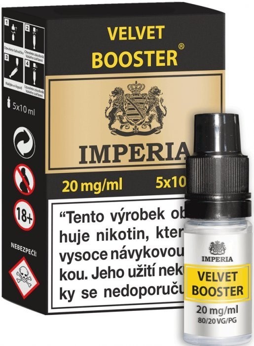 Booster IMPERIA Velvet PG20-VG80 5x10ml-20mg