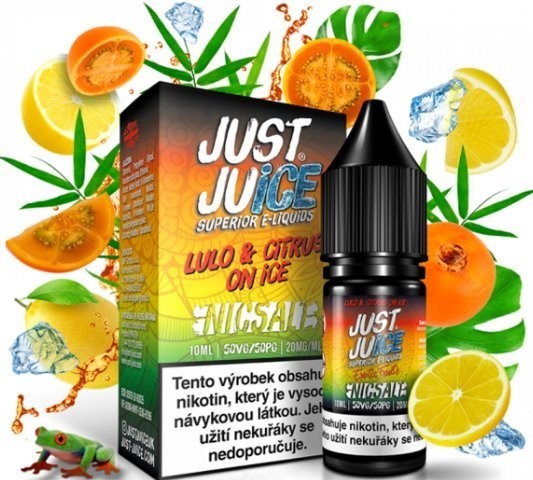 Liquid Just Juice SALT Lulo & Citrus on Ice 10ml - 20mg