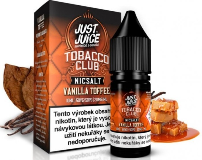 Liquid Just Juice SALT Tobacco Vanilla Toffee 10ml - 11mg