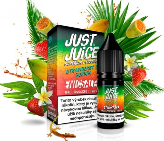 Liquid Just Juice SALT Strawberry & Curuba 10ml - 20mg