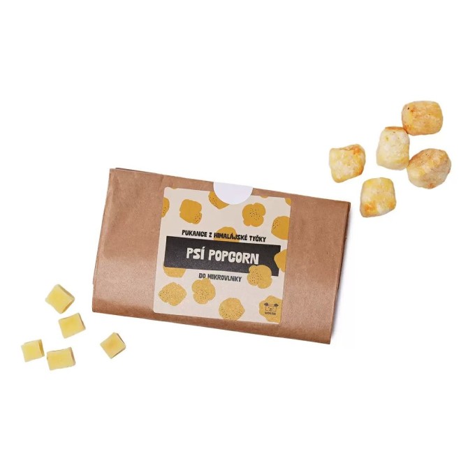 Dogsie Psí Popcorn do mikrovlnky (pukance) 30g