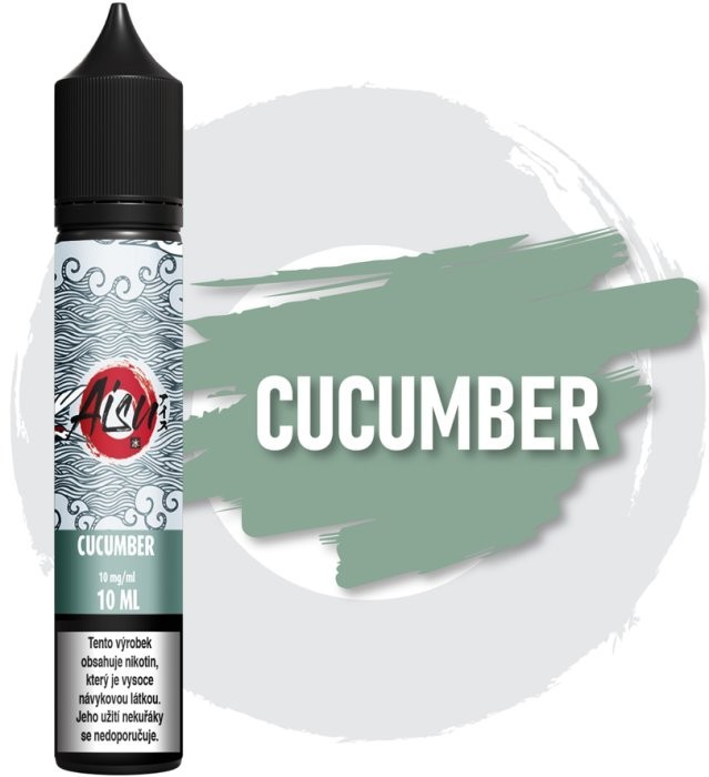 Liquid ZAP! Juice Aisu Nic SALT Ledová okurka (Cucumber Ice) 10ml - 10mg