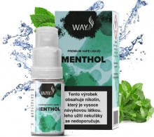 Liquid WAY to Vape Menthol 10ml-3mg