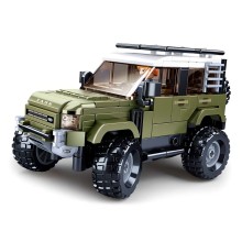 Sluban Model Bricks M38-B1015 Anglické SUV Attacker